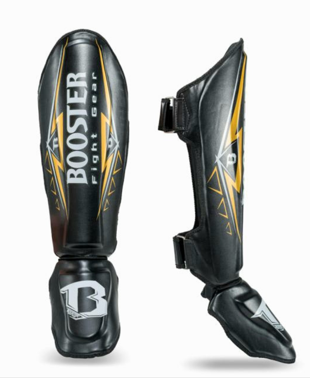 Booster Pro scheenbeschermers- Gold war