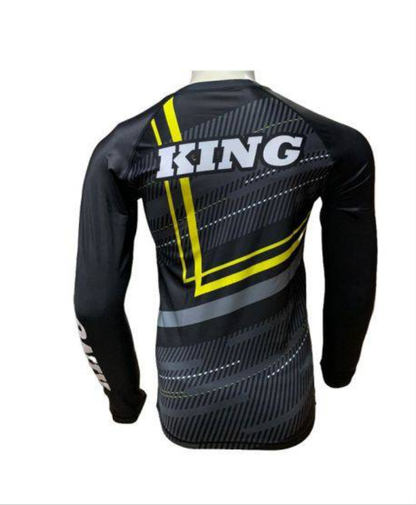 King MMA Rashguard Blade Geel