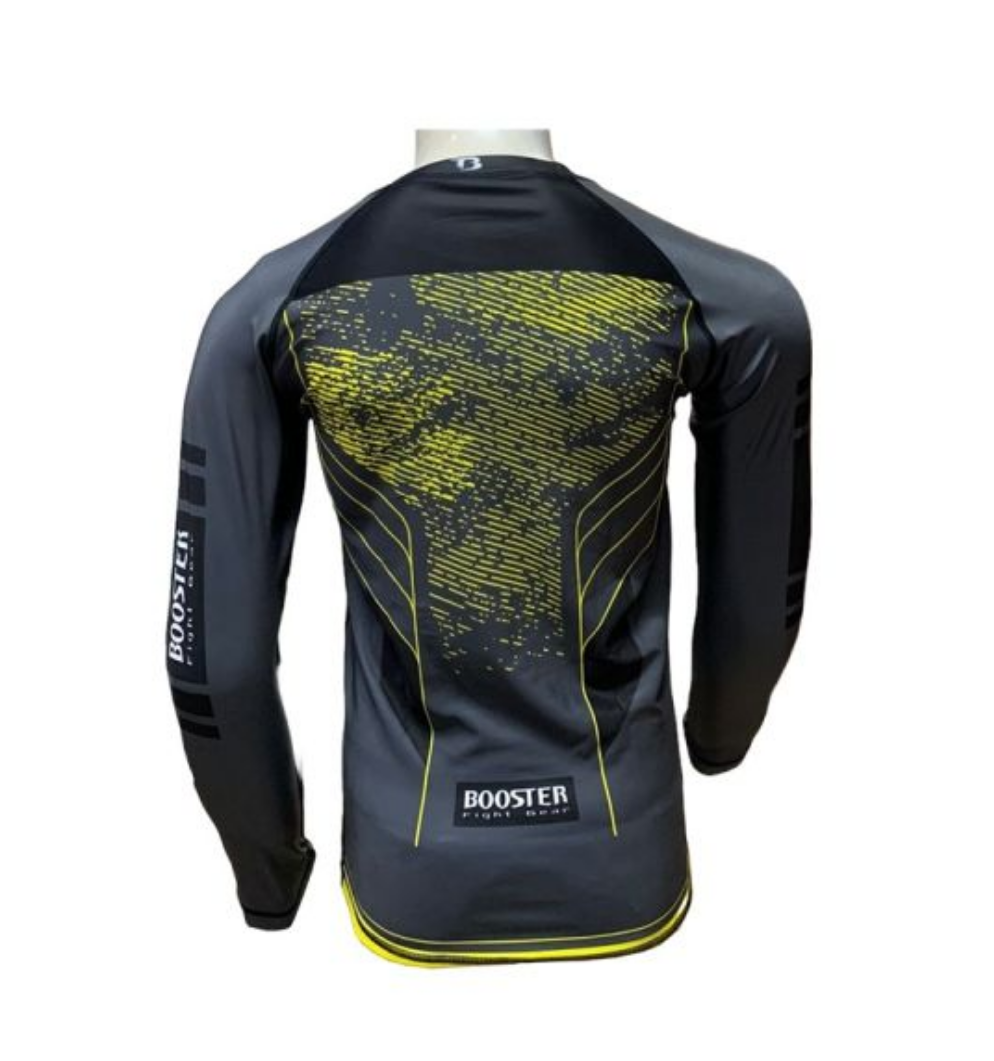 Booster Delta Rashguard Compressie Shirt Geel