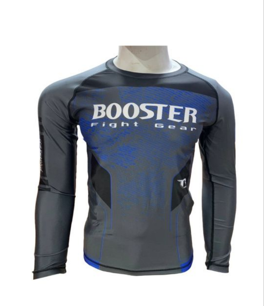 Booster Delta Rashguard Compressie Shirt Blauw