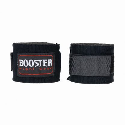 Booster Hand Wraps Black 4.6m / Bandage Zwart | Polykatoen Boksen Kickboksen