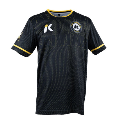 King Pro Boxing 08 Series Dry-Fit Shirt Zwart/Geel - Premium Performance