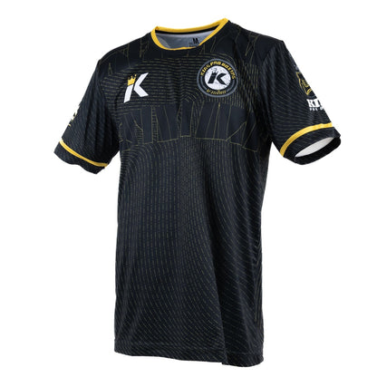 King Pro Boxing 08 Series Dry-Fit Shirt Zwart/Geel - Premium Performance