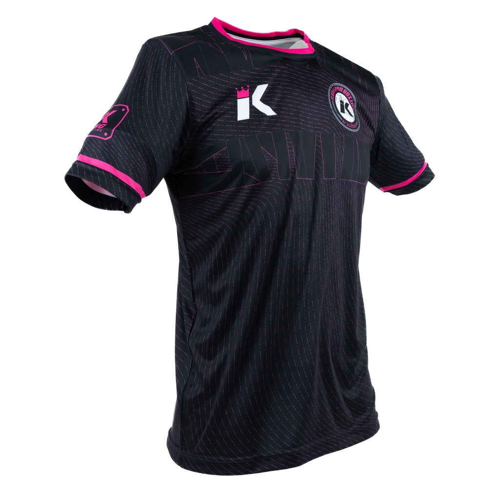 King Pro Boxing 08 Series Dry-Fit Shirt Zwart/Roze - Premium Performance