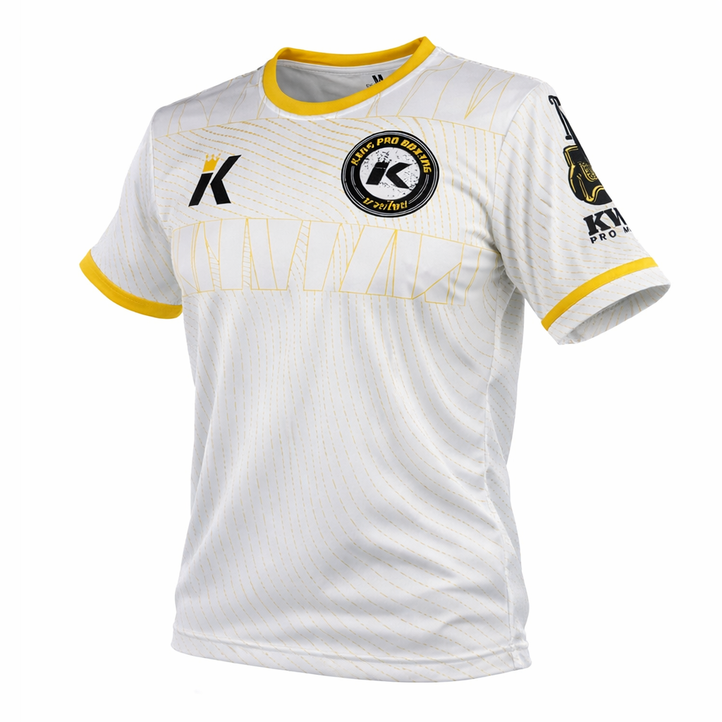 King Pro Boxing 08 Series Dry-Fit Shirt Wit - Premium Performance