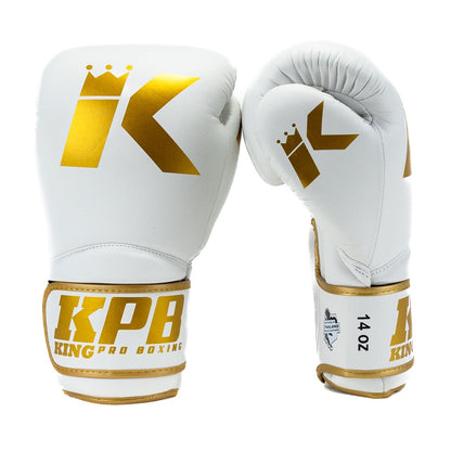 King BGK Pelis Lederen Bokshandschoenen goud