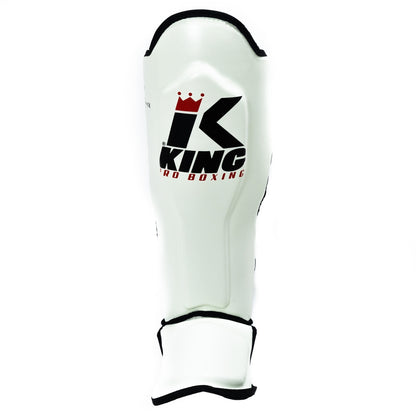 King Pro Scheenbeschermers Wit - KPB/SG-3 - Premium Muay Thai & Kickboksen