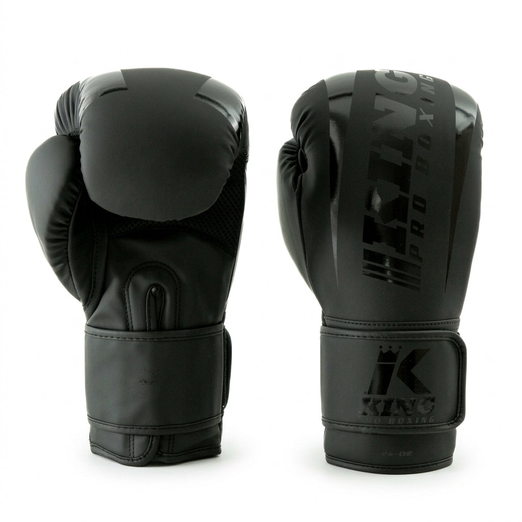 King Revo bokshandschoenen zwart 