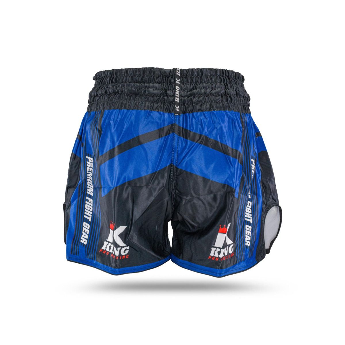 King endurance kick boksbroek blauw - Booster Fight Store