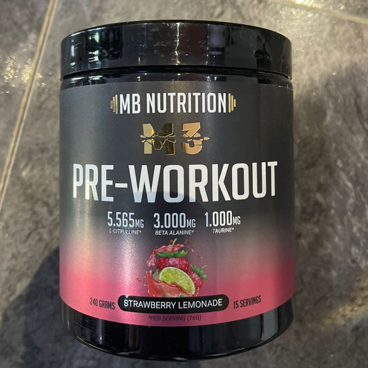 Pre workout Mb nutrition