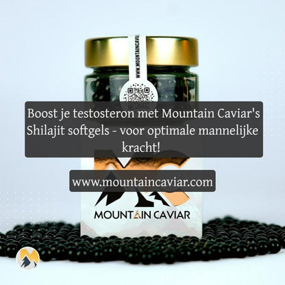 Mountain Caviar – Shilajit Softgels (150 stuks)