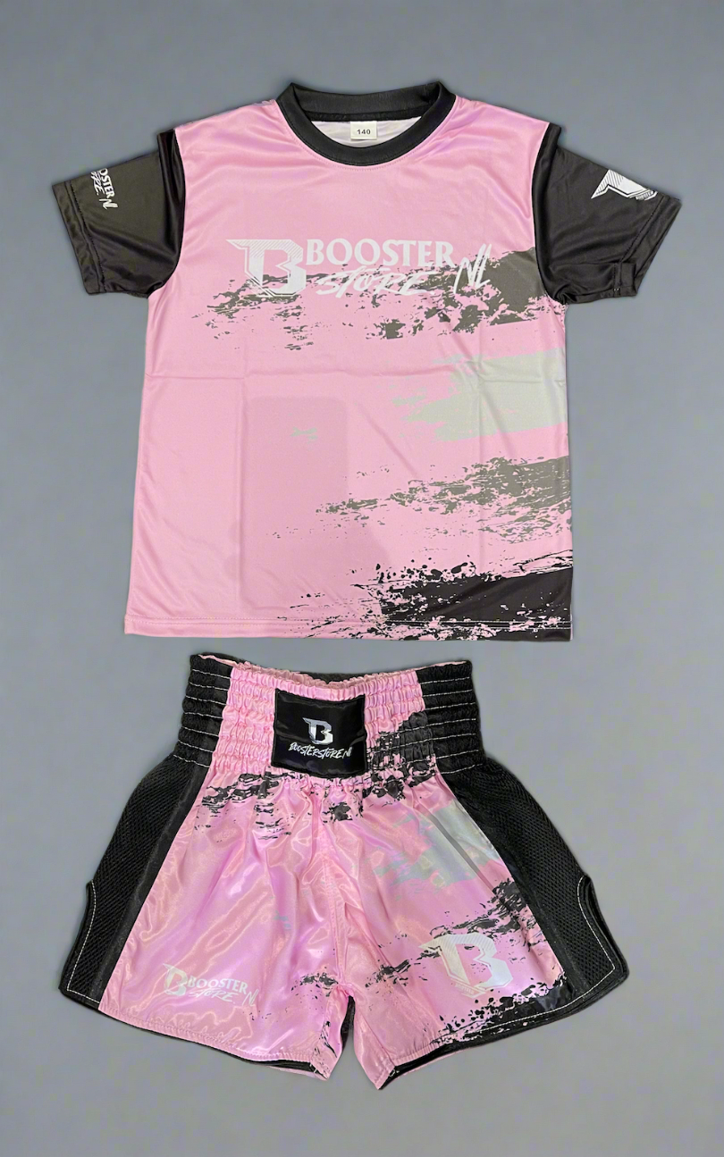 Booster licht roze fight set