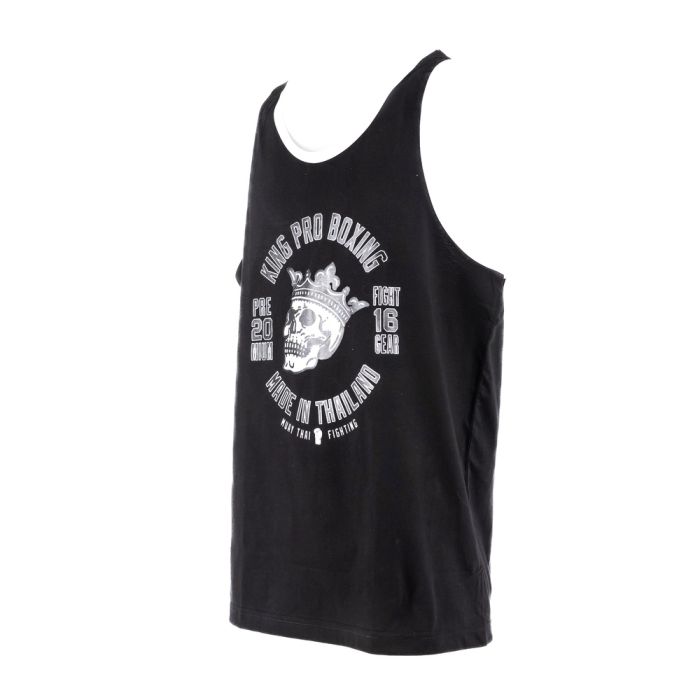 King Pro Boxing Skull singlet shirt