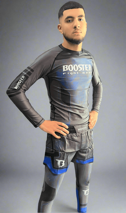 Booster MMA Delta Short Zwart/Blauw