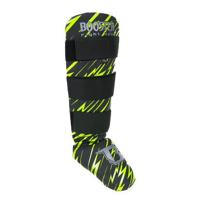 Booster Kinder scheenbeschermers Combat series neon