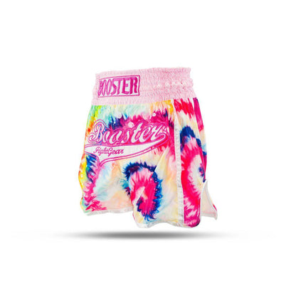 Booster kick boksbroek swirl roze