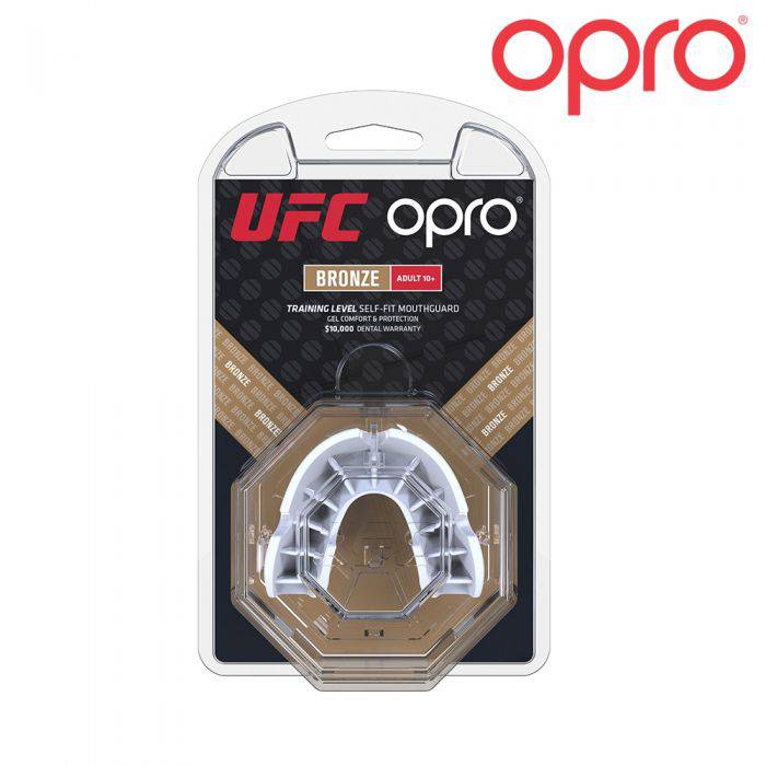 OPRO BRONZE WHITE - Booster Fight Store