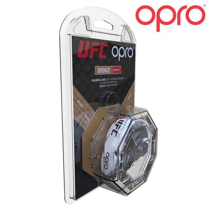 OPRO BRONZE WHITE - Booster Fight Store