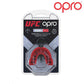 OPRO SILVER RED/BLACK - Booster Fight Store