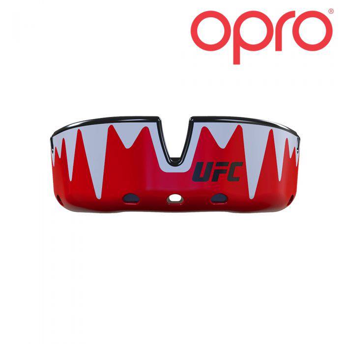 OPRO PLATINUM RED METAL/BLACK - Booster Fight Store
