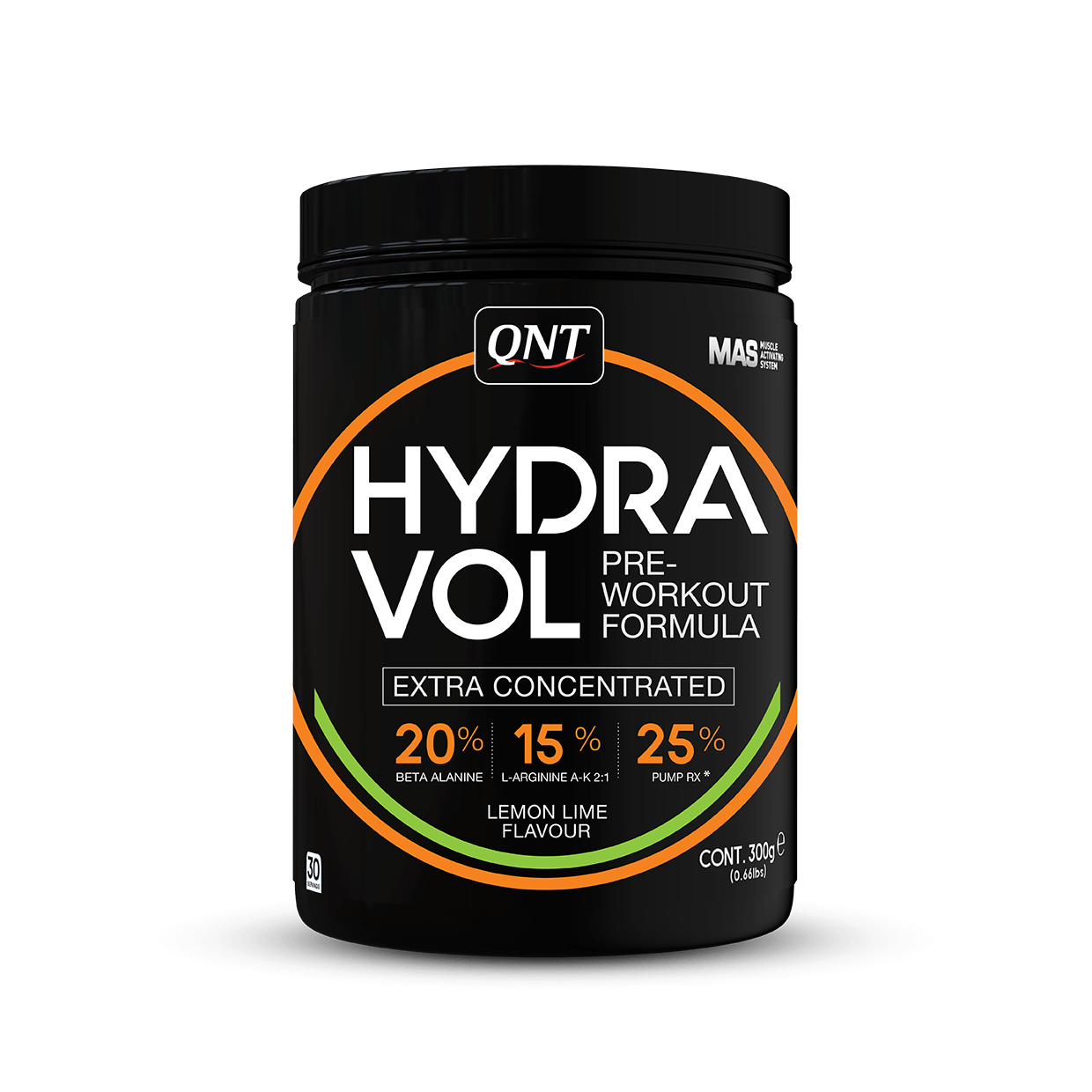 HYDRAVOL - PRE-WORKOUT - LEMON/LIME 300 G - Booster Fight Store