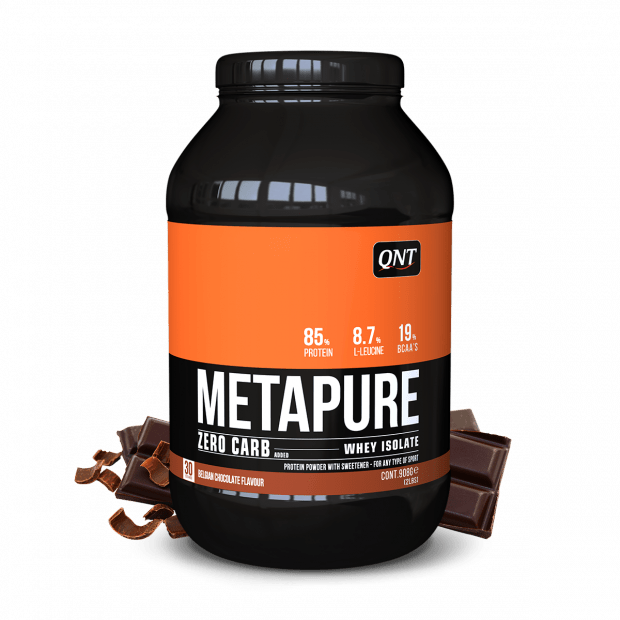 METAPURE WHEY PROTEIN ISOLATE BELGISCHE CHOCOLADE 908 G - Booster Fight Store