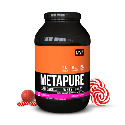 METAPURE WHEY PROTEIN ISOLATE RODE SNOEP 908 G - Booster Fight Store