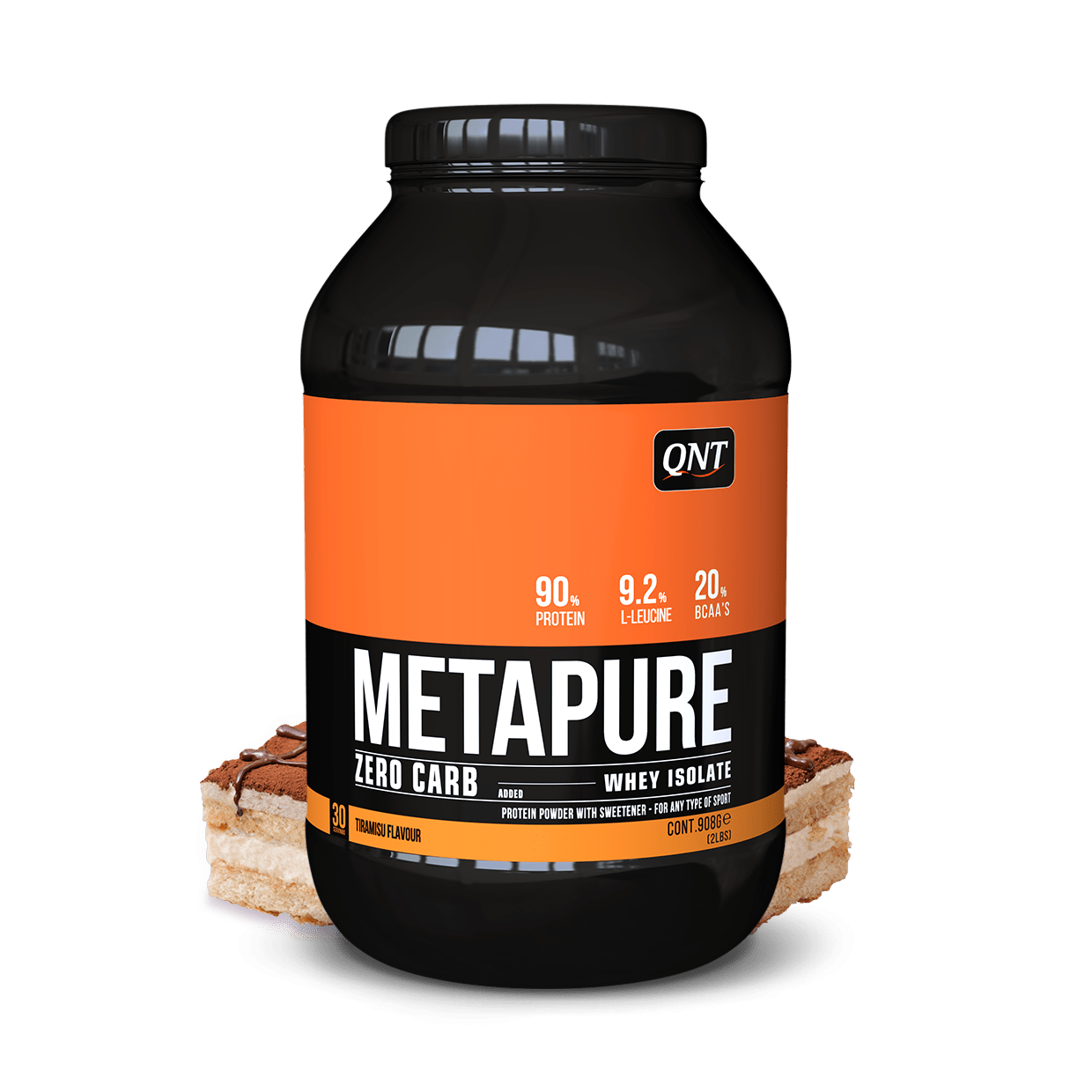 METAPURE WHEY PROTEIN ISOLATE TIRAMISU 908 G - Booster Fight Store