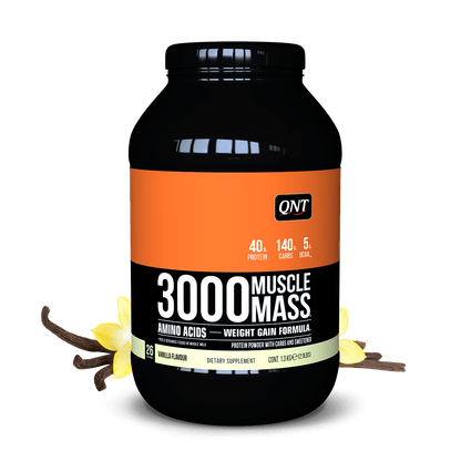 MUSCLE MASS 3000 VANILLE 1,3 KG - Booster Fight Store