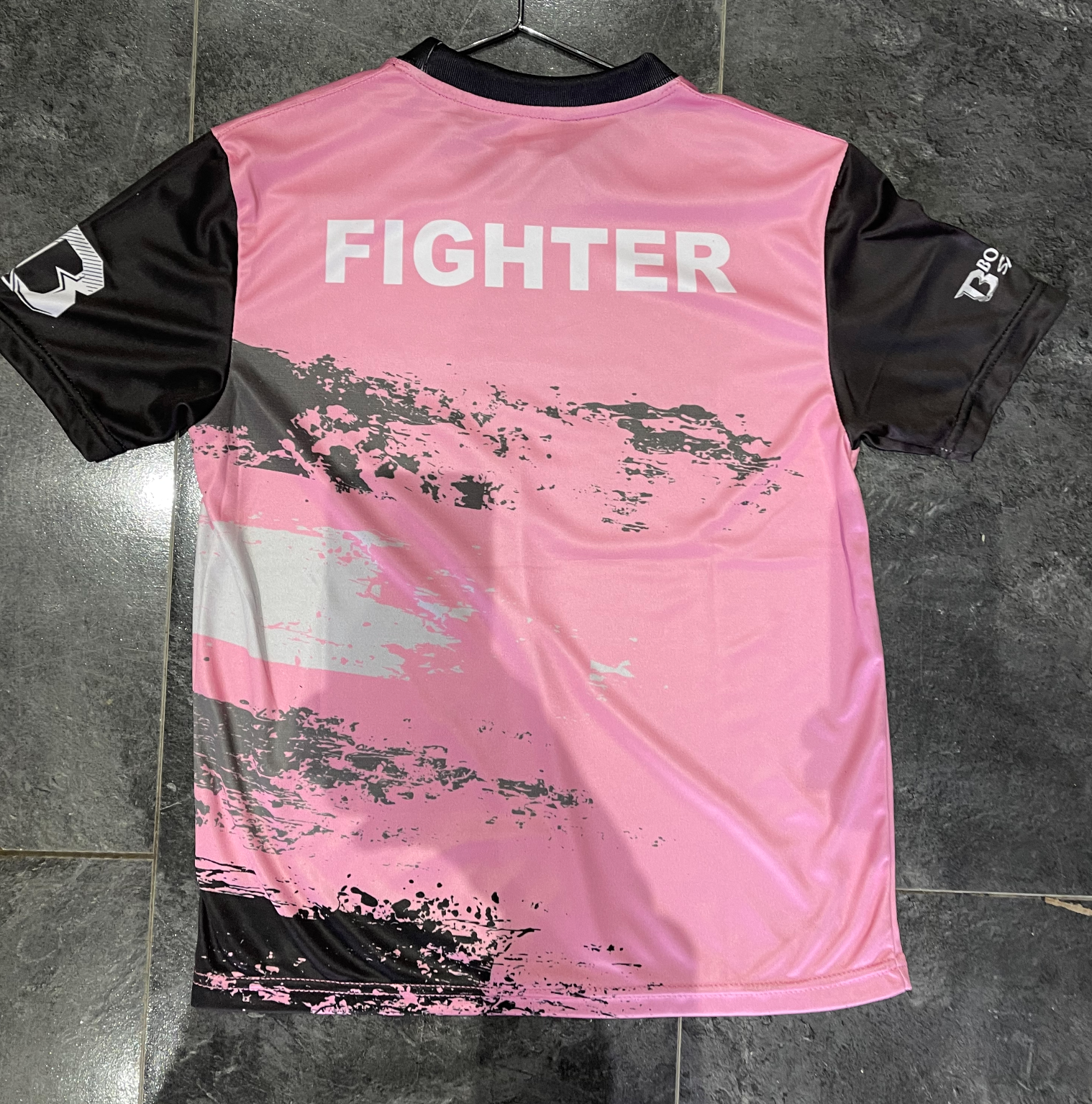 Booster Donker roze fight set