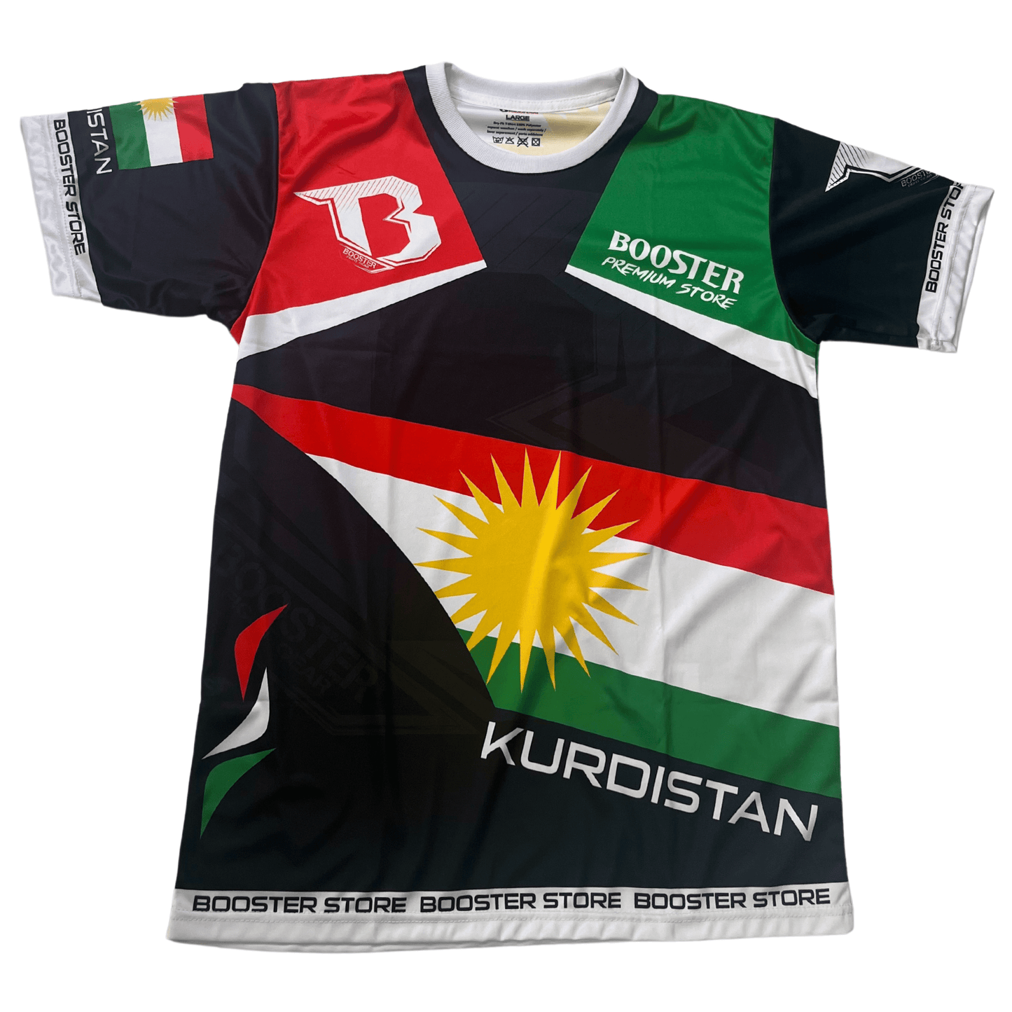 Kurdistan Booster Fight Shirt - Booster Fight Store