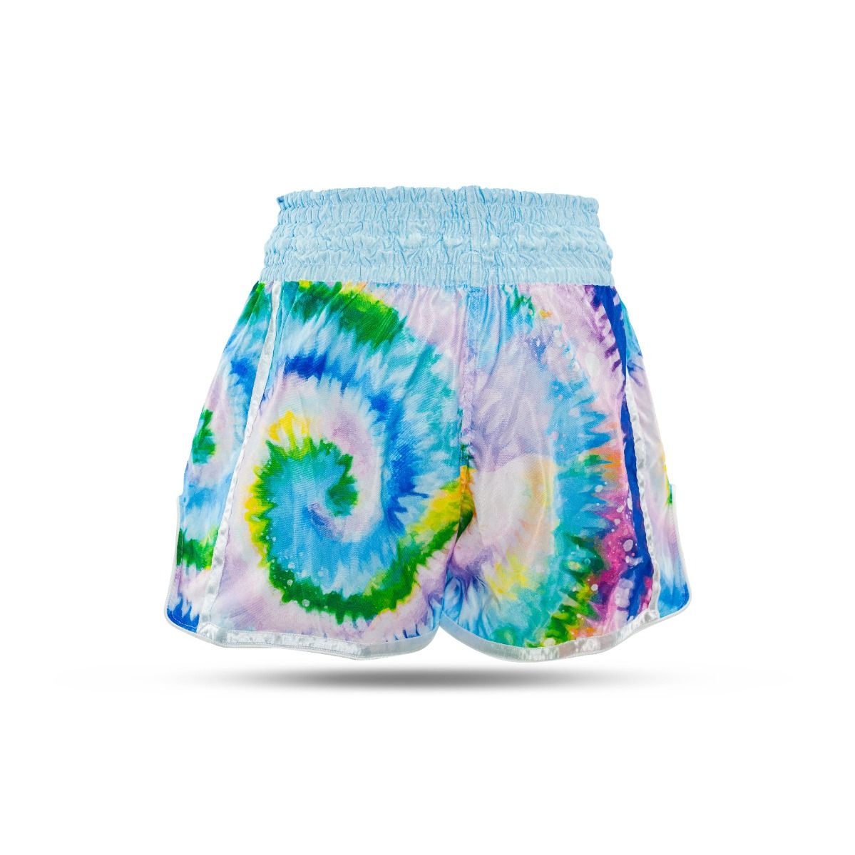 Booster kick boksbroek swirl blauw