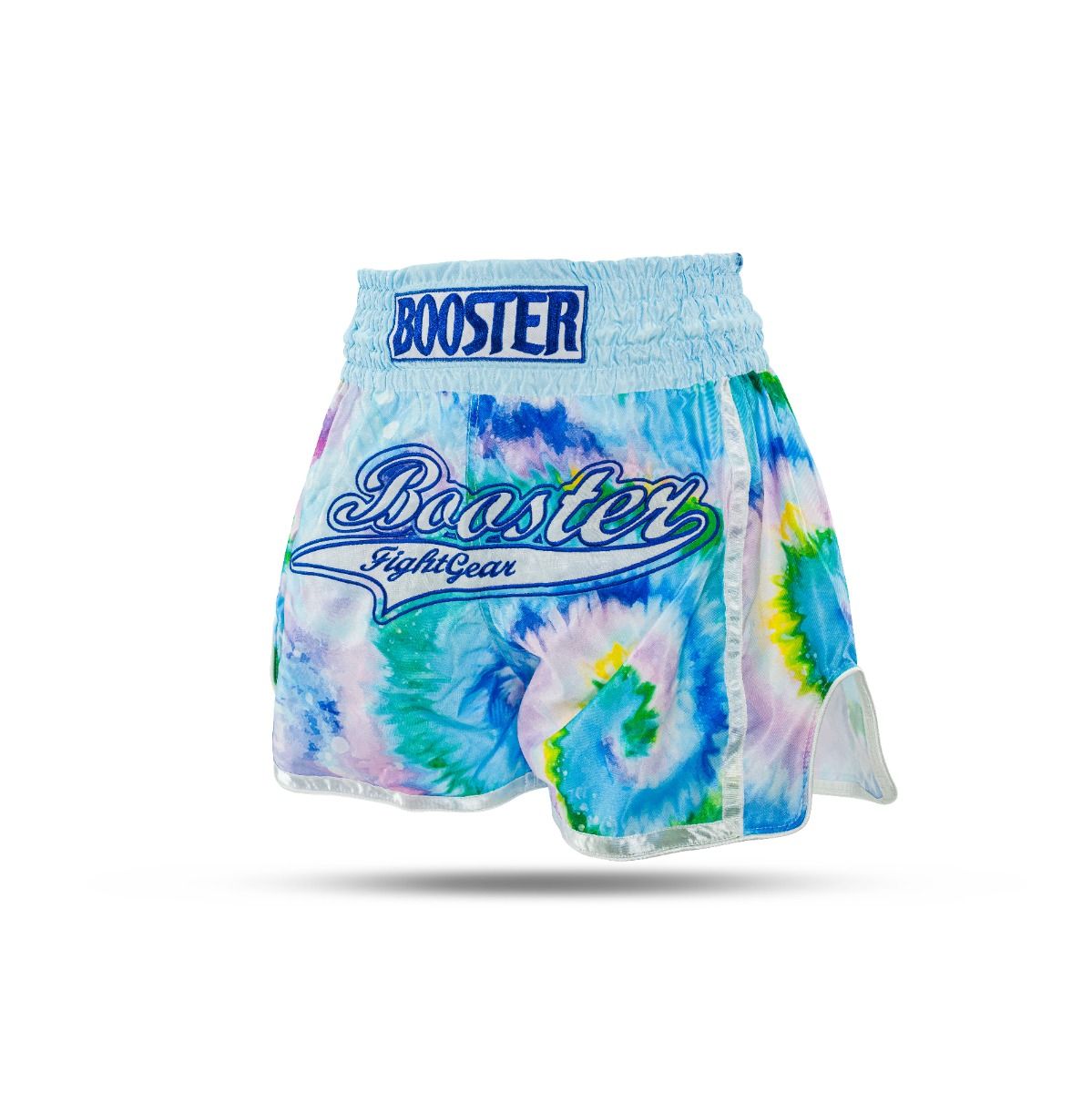 Booster kick boksbroek swirl blauw