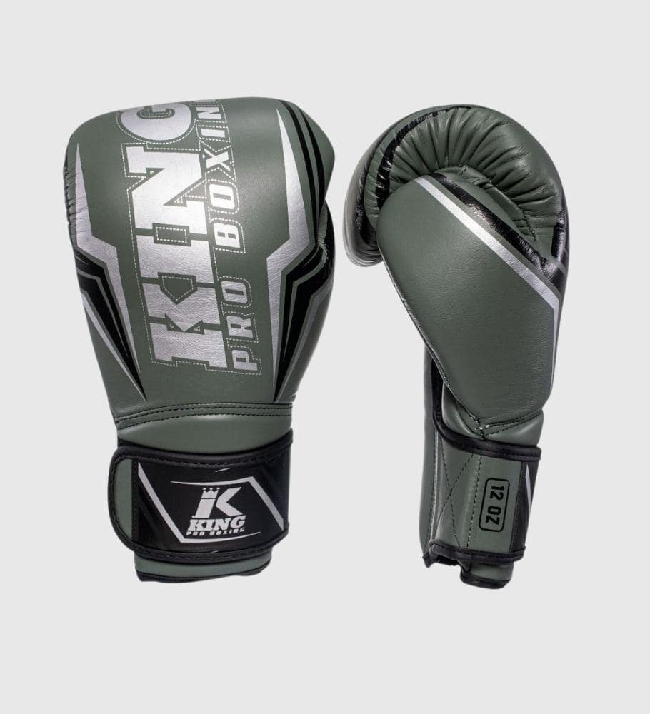 King (Kick)Bokshandschoenen Thor - Groen/Zwart - Booster Fight Store