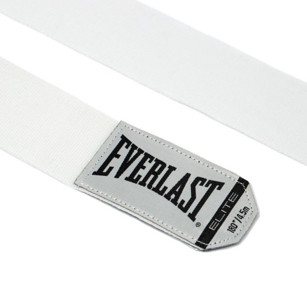 Everlast Elite Handwraps - Wit - 457 cm