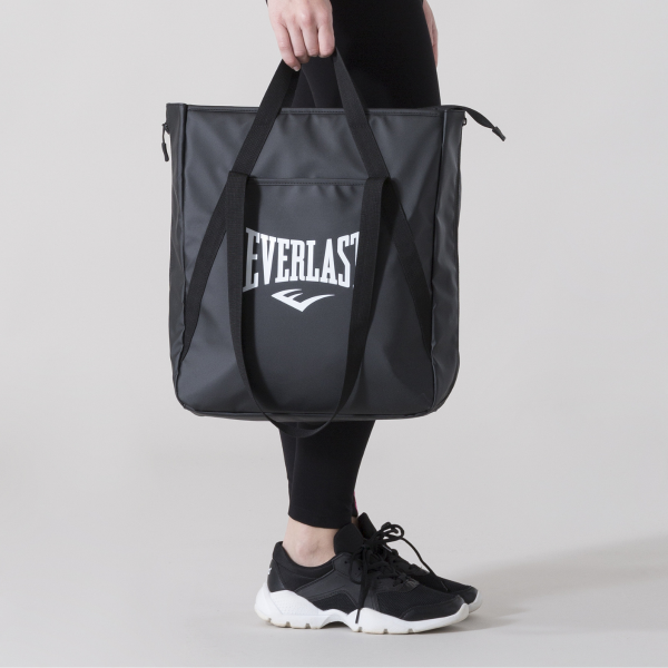 Everlast Everyday Tote Bag zwart – in de hand gedragen, met korte en lange hengsels