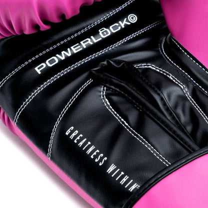 Everlast Powerlock OG Bokshandschoenen / Boxing Gloves | Pink/Black