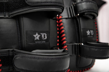 Fairtex x Booster FXB Compact Kicking Thai Pads Black