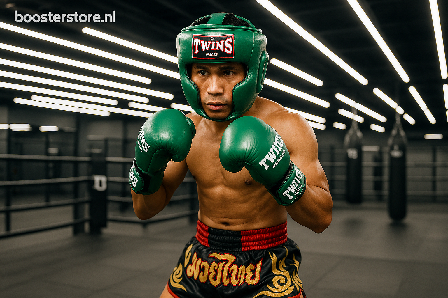 Twins Pro Groene Hoofdbeschermer