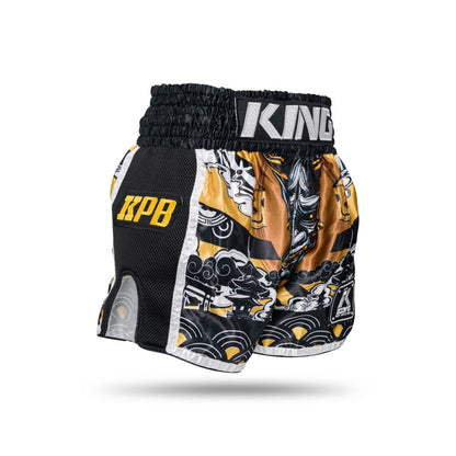 King Pro Boxing Hanya Muay thai Kickboks broek goud