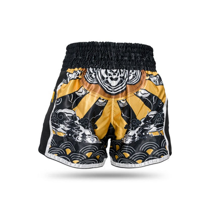 King Pro Boxing Hanya Muay thai Kickboks broek goud