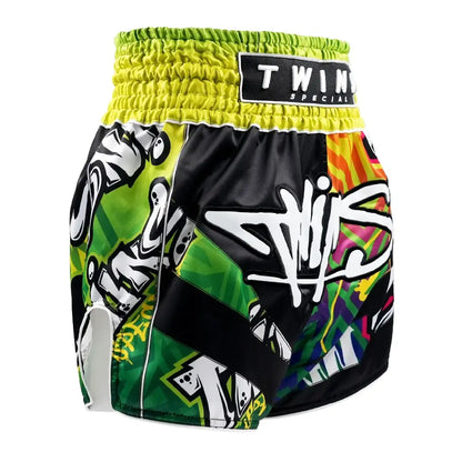 Twins TTBL Graffiti Muay Thai Shorts / Fight Shorts | Twins Special Collection