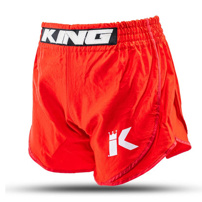 KPB Classic Red Muay Thai Shorts
