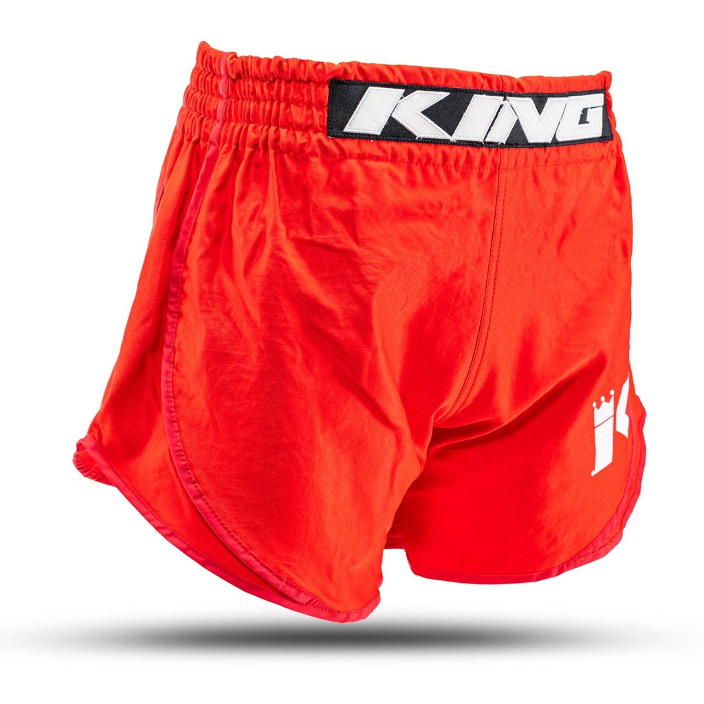KPB Classic Red Muay Thai Shorts