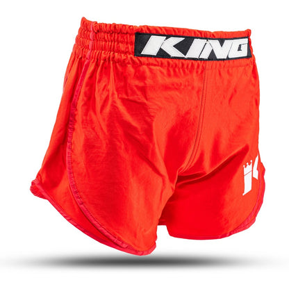 KPB Classic Red Muay Thai Shorts