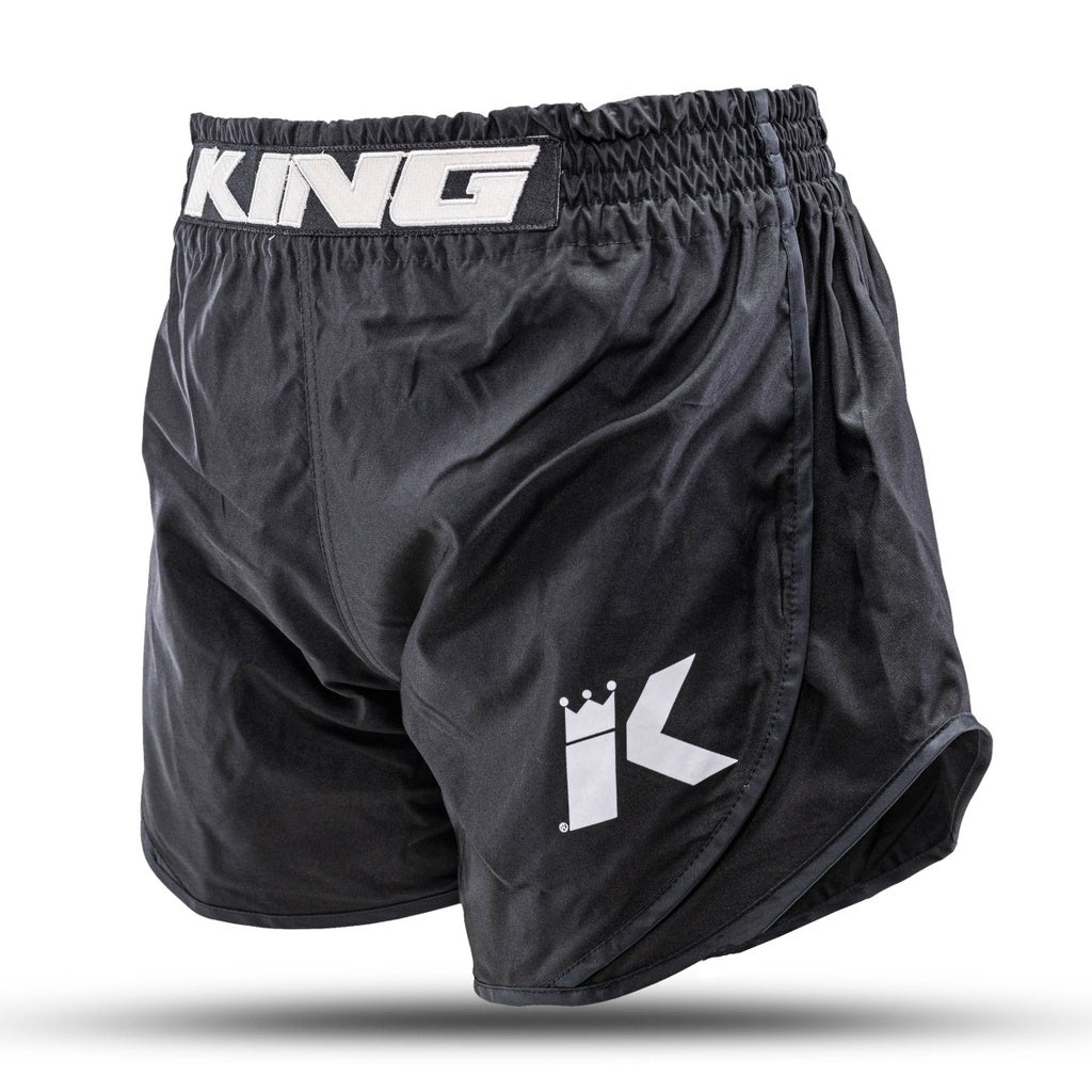 KPB Classic Black Muay Thai Shorts