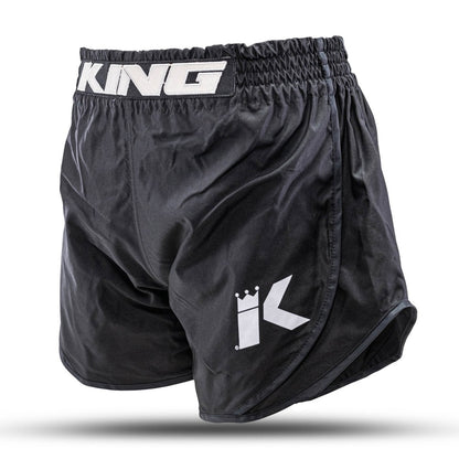 KPB Classic Black Muay Thai Shorts