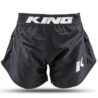 KPB Classic Black Muay Thai Shorts