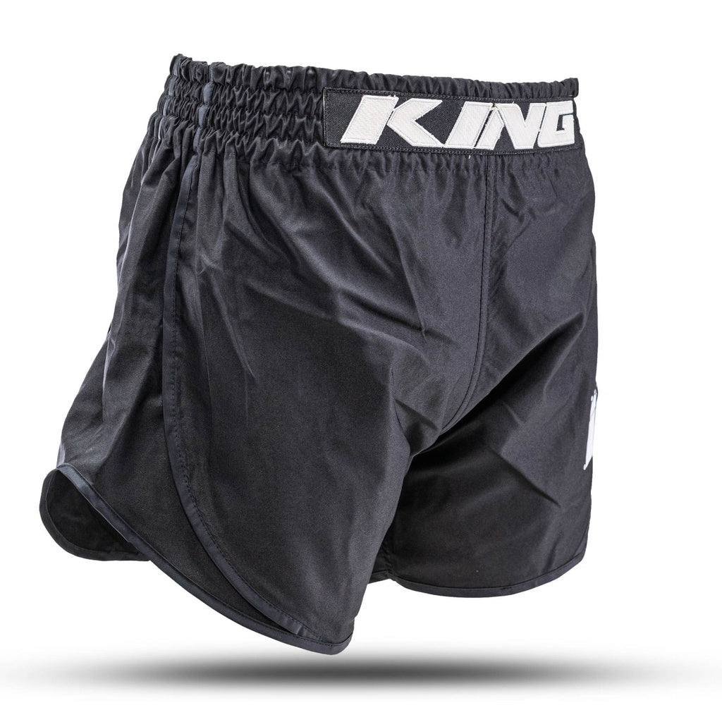 KPB Classic Black Muay Thai Shorts