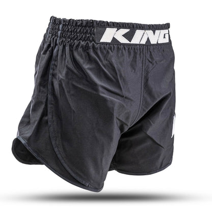 KPB Classic Black Muay Thai Shorts